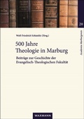 Cover: 500 Jahre Theologie in Marburg - Waxmann