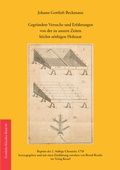 Cover: Gegr&uuml;ndete Versuche und Erfahrungen von der zu unsern Zeiten h&ouml;chst n&ouml;thigen Holzsaat - Kessel, Norbert