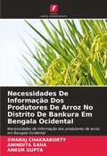 Cover: Necessidades De Informacao Dos Produtores De Arroz No Distrito De Bankura Em Bengala Ocidental - Edicoes Nosso Conhecimento