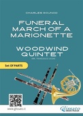 Cover: "Funeral March of a Marionette" Sheet Music for Woodwind Quintet (set of parts) - Glissato Edizioni Musicali