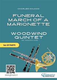 Abbildung von: "Funeral March of a Marionette" Sheet Music for Woodwind Quintet (set of parts) - Glissato Edizioni Musicali