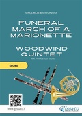 Cover: "Funeral March of a Marionette" Sheet Music for Woodwind Quintet (score) - Glissato Edizioni Musicali