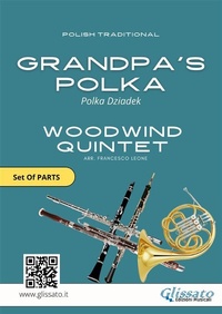 Abbildung von: Woodwind Quintet / Ensemble Sheet Music "Grandpa's Polka" (set of parts) - Glissato Edizioni Musicali