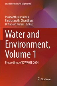 Enlarge image Cover: Water and Environment, Volume 1 - Springer