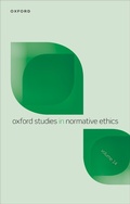 Cover: Oxford Studies in Normative Ethics Volume 14 - Oxford University Press
