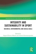 Cover: Integrity and Sustainability in Sport - Routledge