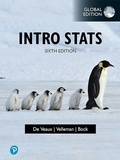 Cover: Intro Stats, Global Edition - Pearson Education Limited