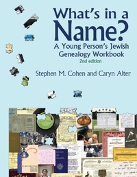 Enlarge image Cover: What's in a Name - Jewishgen.Inc