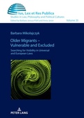 Cover: Older Migrants - Vulnerable and Excluded - Peter Lang Verlag