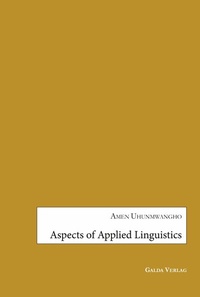 Abbildung von: Aspects of Applied Linguistics - Galda Verlag