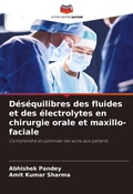 Cover: Desequilibres des fluides et des electrolytes en chirurgie orale et maxillo-faciale - Editions Notre Savoir