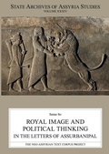 Cover: Royal Image and Political Thinking in the Letters of Assurbanipal - University of Helsinki