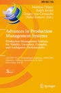 Cover: Advances in Production Management Systems. Production Management Systems for Volatile, Uncertain, Complex, and Ambiguous Environments - Springer