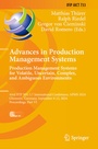Cover: Advances in Production Management Systems. Production Management Systems for Volatile, Uncertain, Complex, and Ambiguous Environments - Springer
