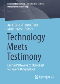 Enlarge image Cover: Technology Meets Testimony - Springer VS