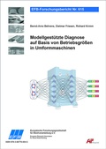 Cover: Modellgest&uuml;tzte Diagnose auf Basis von Betriebsgr&ouml;&szlig;en in Umformmaschinen - Europ&auml;ische Forschungsgesellschaft f&uuml;r Blechverarbeitung e.V. (EFB)
