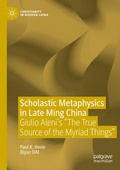 Cover: Scholastic Metaphysics in Late Ming China - Palgrave Macmillan