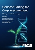 Cover: Genome Editing for Crop Improvement - CABI Publishing