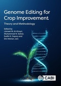Cover: Genome Editing for Crop Improvement - CABI Publishing