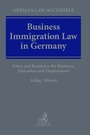 Cover: Business Immigration Law in Germany - C.H.Beck Digital
