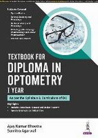 Abbildung von: Textbook for Diploma in Optometry I Year - Jaypee Brothers Medical Publishers