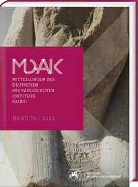 Bild: Mitteilungen des Deutschen Archäologischen Instituts, Abteilung Kairo 79 (2023) - Harrassowitz Verlag