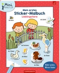 Cover: Mein erstes Sticker-Malbuch: Lieblingstiere - Coppenrath