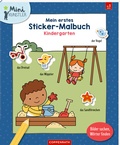 Cover: Mein erstes Sticker-Malbuch: Kindergarten - Coppenrath