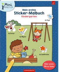 Enlarge image Cover: Mein erstes Sticker-Malbuch: Kindergarten - Coppenrath