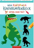 Cover: Mein kunterbunter Kindergartenblock - Coppenrath