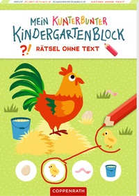 Abbildung von: Mein kunterbunter Kindergartenblock - Coppenrath