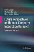 Cover: Future Perspectives on Human-Computer Interaction Research - Springer