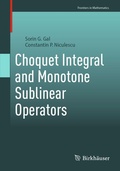 Cover: Choquet Integral and Monotone Sublinear Operators - Birkh&auml;user
