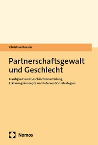 Abbildung von: Partnerschaftsgewalt und Geschlecht - Nomos