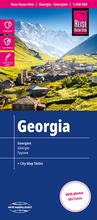 Abbildung von: Reise Know-How Landkarte Georgien / Georgia (1:350.000) - Reise Know-How Verlag Peter Rump GmbH