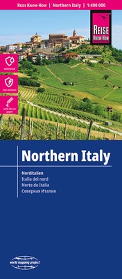 Abbildung von: Reise Know-How Landkarte Italien, Nord / Northern Italy (1:400.000) - Reise Know-How Verlag Peter Rump GmbH