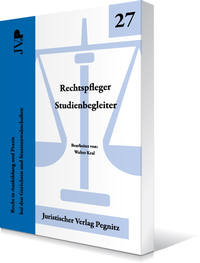 Enlarge image Cover: Rechtspfleger Studienbegleiter - Juristischer Verlag Pegnitz