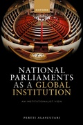 Cover: National Parliaments as a Global Institution - Oxford University Press
