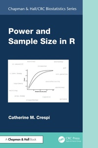 Abbildung von: Power and Sample Size in R - Chapman & Hall/CRC