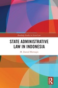 Cover: State Administrative Law in Indonesia - Routledge