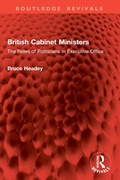 Cover: British Cabinet Ministers - Routledge