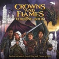 Cover: Crowns and Flames Coloring Book - Sparkpool