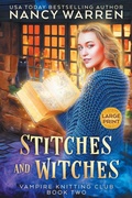Cover: Stitches and Witches (Large Print) - Ambleside Publishing