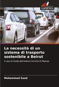 Cover: La necessita di un sistema di trasporto sostenibile a Beirut - Edizioni Sapienza