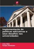 Cover: Implementacao de politicas educativas e seus desafios nas universidades - Edicoes Nosso Conhecimento