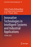 Cover: Innovative Technologies in Intelligent Systems and Industrial Applications - Springer