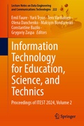 Cover: Information Technology for Education, Science, and Technics - Springer