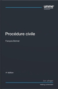 Enlarge image Cover: Procédure civile - Helbing & Lichtenhahn