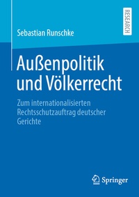 Abbildung von: Außenpolitik und Völkerrecht - Springer