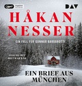 Cover: Ein Brief aus M&uuml;nchen. Ein Fall f&uuml;r Gunnar Barbarotti - Der Audio Verlag